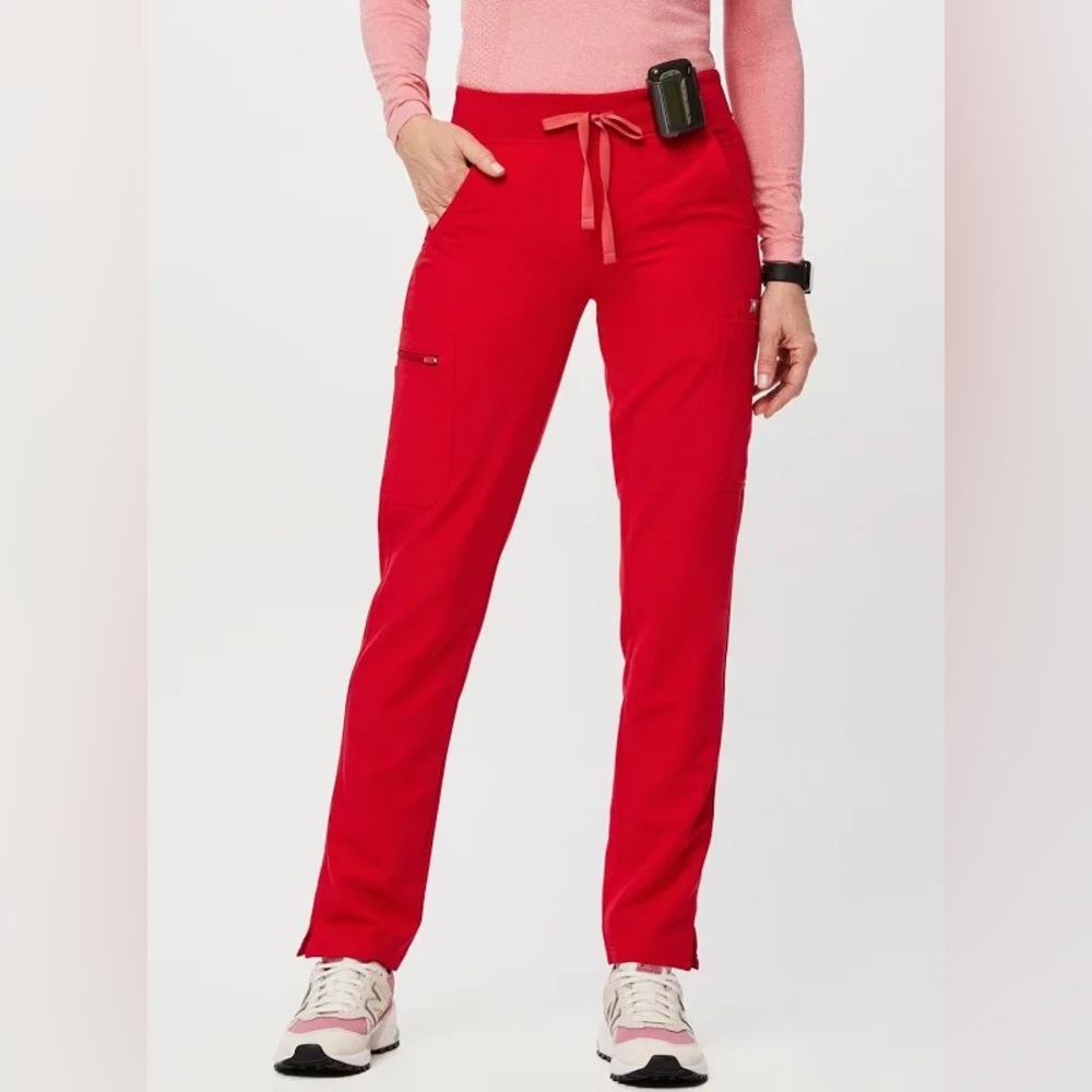 Figs. Limited edition Winning Red. Yola skinny Scrub pants. Petite xsmall.